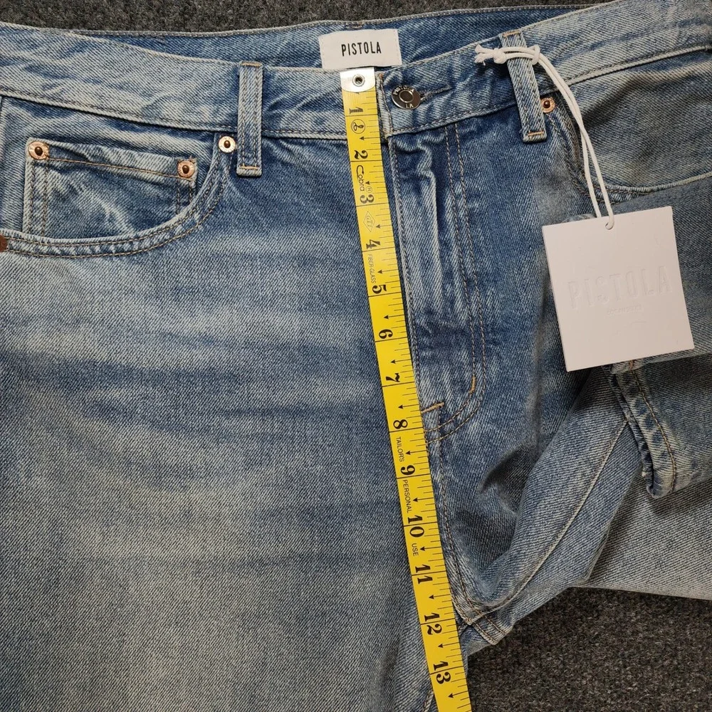 Pistola Hendrix Women's Wide‎ Leg Jeans Size 28 Y2K Grunge Distressed NWT